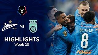 Highlights Zenit vs FC Ufa (2-0) | RPL 2021/22