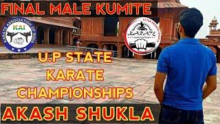 U.P Karate Star AKASH SHUKLA (AGRA) GOLD ???? MEDALIST | UTTAR PRADESH STATE KARATE CHAMPIONSHIP 202