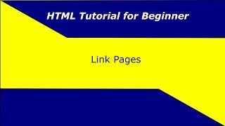 HTML tutorial Link Part5