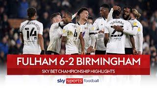 Fulham hit SIX past Birmingham! ???? | Fulham 6-2 Birmingham City | EFL Championship Highlights