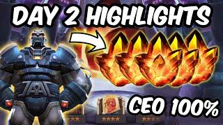 CEO CRYSTAL OPENING ALREADY?!?! - Free To Play 2023 Day 2 Highlights - Marvel Contest of Champions