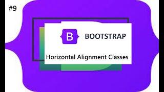 Horizontal Alignment Classes in Bootstrap in Urdu/Hindi