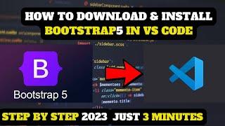 How To Run BOOTSTRAP 5  in Visual Studio Code || Just 3 Minutes Tamil || Rockstararun