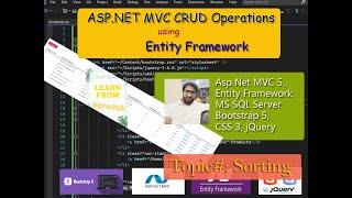 Entity-Framework CRUD Operations in ASP.NET MVC 5, MSSQL Server, Bootstrap 5, Visual Studio:  #9