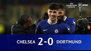 Chelsea vs Dortmund (2-0) | Kai Havertz keeps his cool | Champions League Highlights