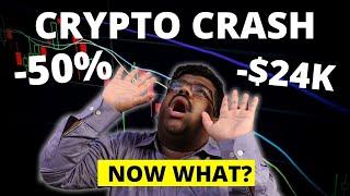 End Of Crypto ? 50% Down | Crypto Crash | What is The Future Of Crypto Now