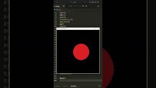 Adobe CC logo ???? by using python code #shorts #python