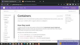 Tutorial Cara Membuat Perhitungan Luas Dan Volume Bangun Ruang (Dengan Template Bootstrap) || Tabung