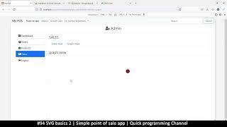 #94 SVG basics 2 | Simple point of sale app in php & javascript | Quick programming tutorial