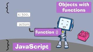 JavaScript tutorial #21: Functions inside objects | Coding course for beginners