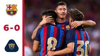 Barcelona vs Pumas UNAM | TROFEO JOAN GAMPER 2022 | Extended Highlights