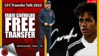 FABIO CARVALO NOT FOR SALE | LIVE LFC Transfer Talk 2022