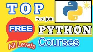 Python Free Courses For All | Python For Beginners | Python Best Free Courses Hindi | Python | Hindi