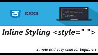 How to inline css in html tutorial/inline styling