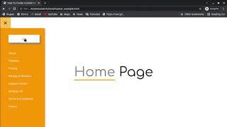 How To Create Custom Navbar for Web App with Vanilla Javascript & CSS