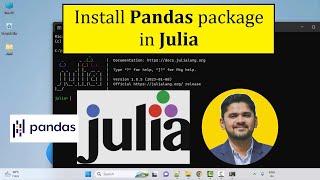 How to install Pandas package in Julia | Amit Thinks