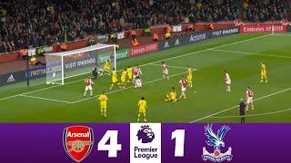 Arsenal vs Crystal Palace 4-1 | 2023 Premier League | Match Highlights