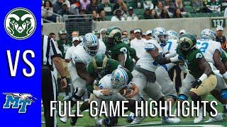 CSU Football vs.  Middle Tennessee | Full Game Highlights and Postgame Report | Sept. 10, 2021