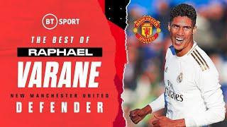 The best of Raphaël Varane for Real Madrid in the Champions League | Man Utd's new signing! ????⚫️