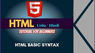 HTML Basic syntax tutorial 3