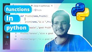 functions in python(with example)|python tutorials for beginners | techi dinesh