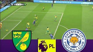 Leicester City vs Norwich Premier League 2021 | Epl Highlights Today | Fifa 19 Gameplay