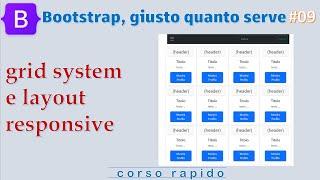 Bootstrap, giusto quanto serve ITA 09: grid system e layout responsive