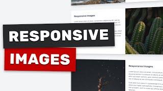 Learn Responsive Images in 10 Minutes - img srcset and sizes