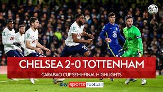 Spurs errors gift Chelsea win! | Chelsea 2-0 Tottenham | Carabao Cup Highlights