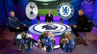 Tottenham vs Chelsea 0-3 London Is Chelsea Blue???? Michael Owen And Tim Sherwood Analysis