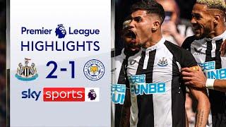 Guimaraes nets 95th-minute winner! | Newcastle United 2-1 Leicester City | Premier League Highlights