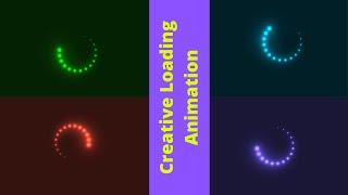 Creative CSS Loading Animations Effects || CSS Animation Tutorial for Beginners || By Coding Mamun